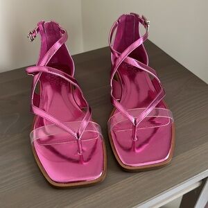 New Vince Camuto, women’s sandals size 7 1/2 pink